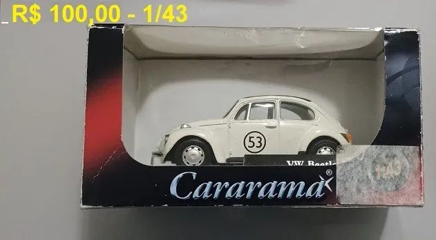 Miniaturas 1/43 serviço herbie fusca temático veículo de serviço 