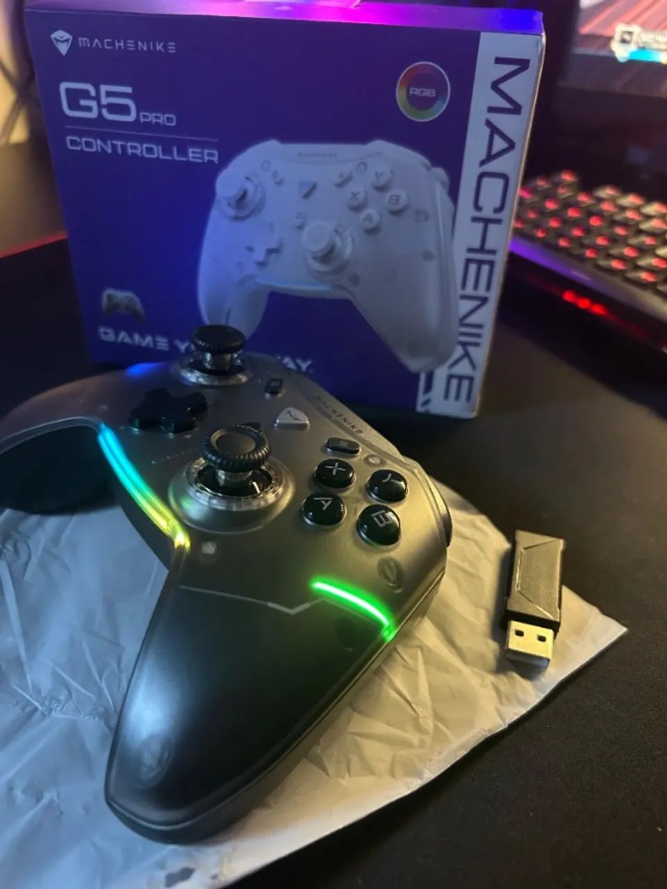 ? CONTROLE MACHENIKE G5 PRO - SEM FIO (NOVO) - Foto 5