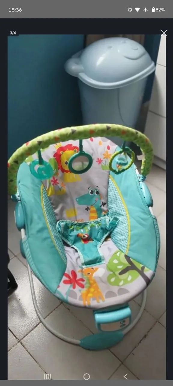 Cadeira de massagem para bebê  - Foto 3