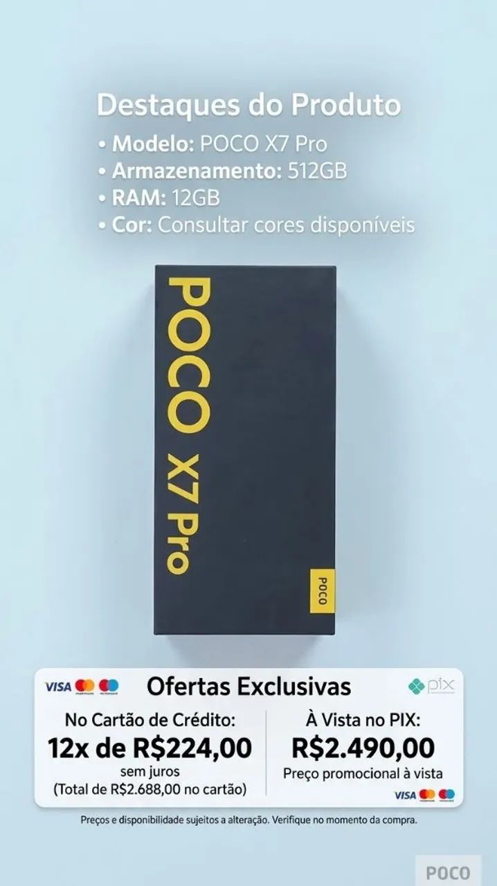 Poco X7 pro 12/512gb