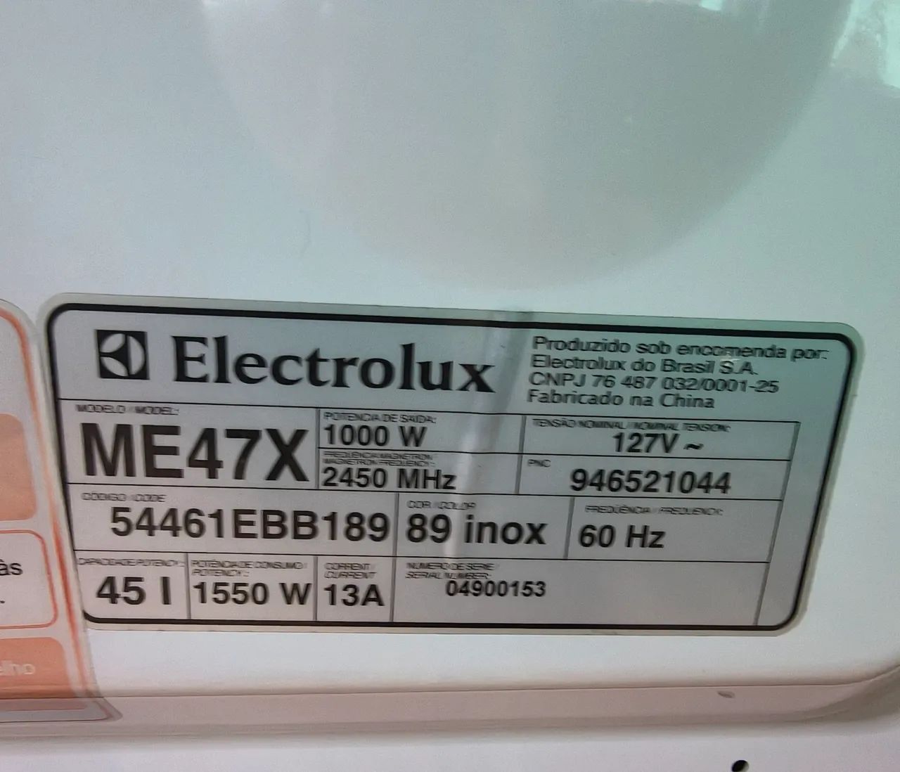 Microondas 45l Electrolux 110V - Foto 2