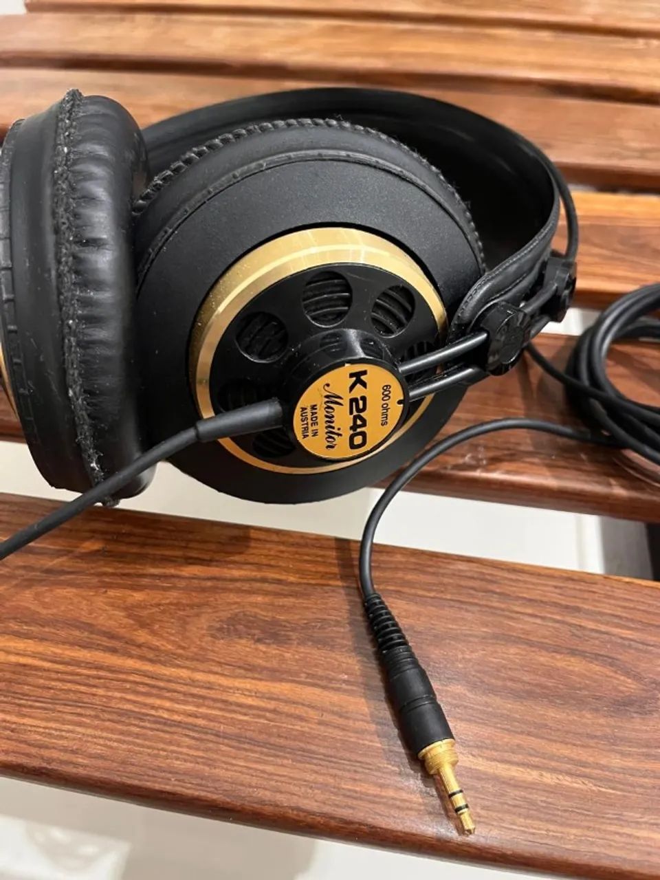 AKG K240 ヴィンテージMonitor ヘッドフォン 600Ω Fone De Ouvido AKG K240 Monitor 600 Ohms Vintage - Todo Original