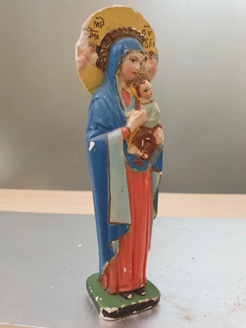Nossa Senhora Do Perpétuo Socorro Arte Sacra com 18cm - Foto 4