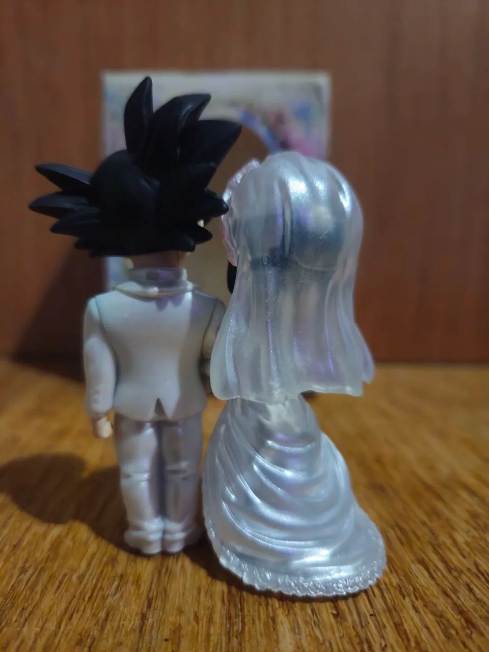 Action figure goku e chichi dragon ball - Foto 3