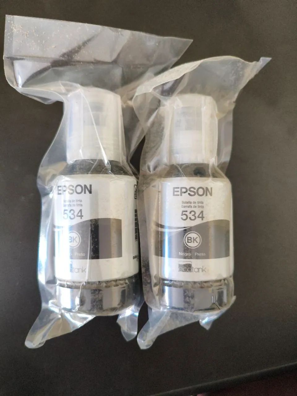 Tinta Epson 534 as duas 