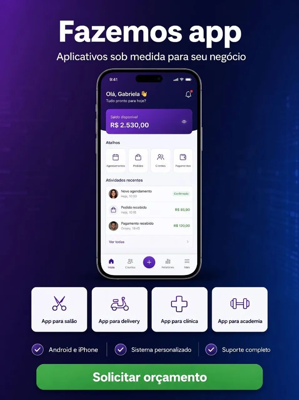 Desenvolvo aplicativo Android e Ios para seu negócio! - Foto 2
