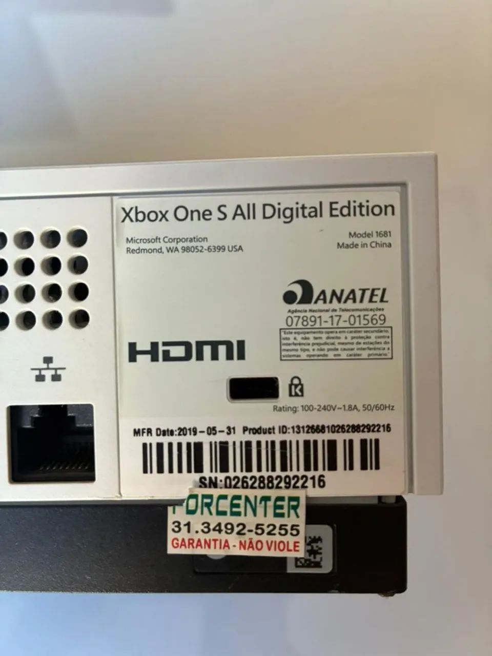 XBOX ONE S