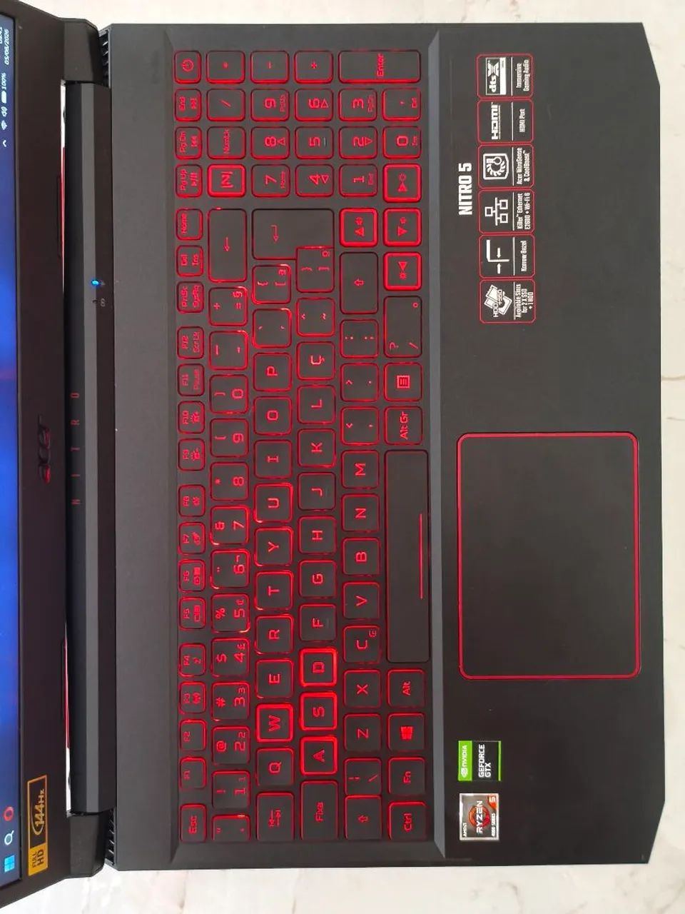Notebook Nitro 5 semi novo, sem marca de uso. - Foto 4