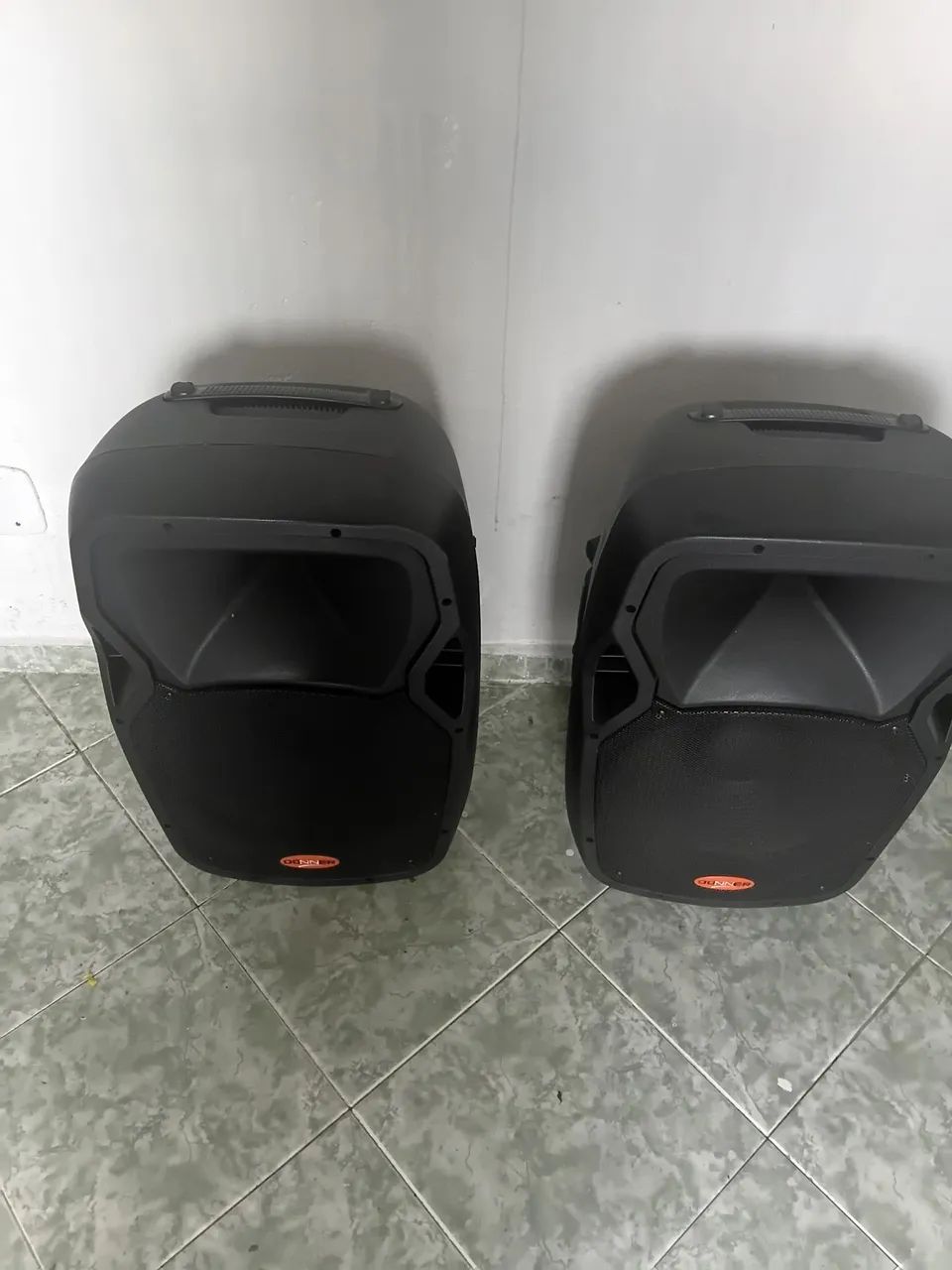 Par de caixas de som e uma potência  - Foto 4