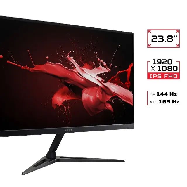 Monitor Gamer Acer Nitro Full HD 165Hz 1ms FreeSync HDR IPS - Foto 2