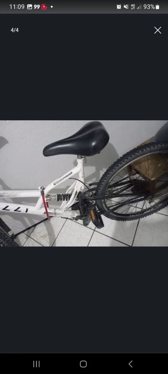 Bicicleta aro 26 com marcha - Foto 3