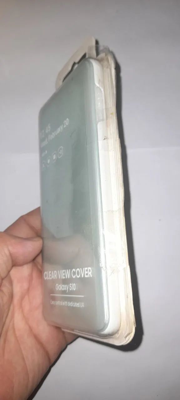 Capa clear view galaxy s10 g973 - Foto 2