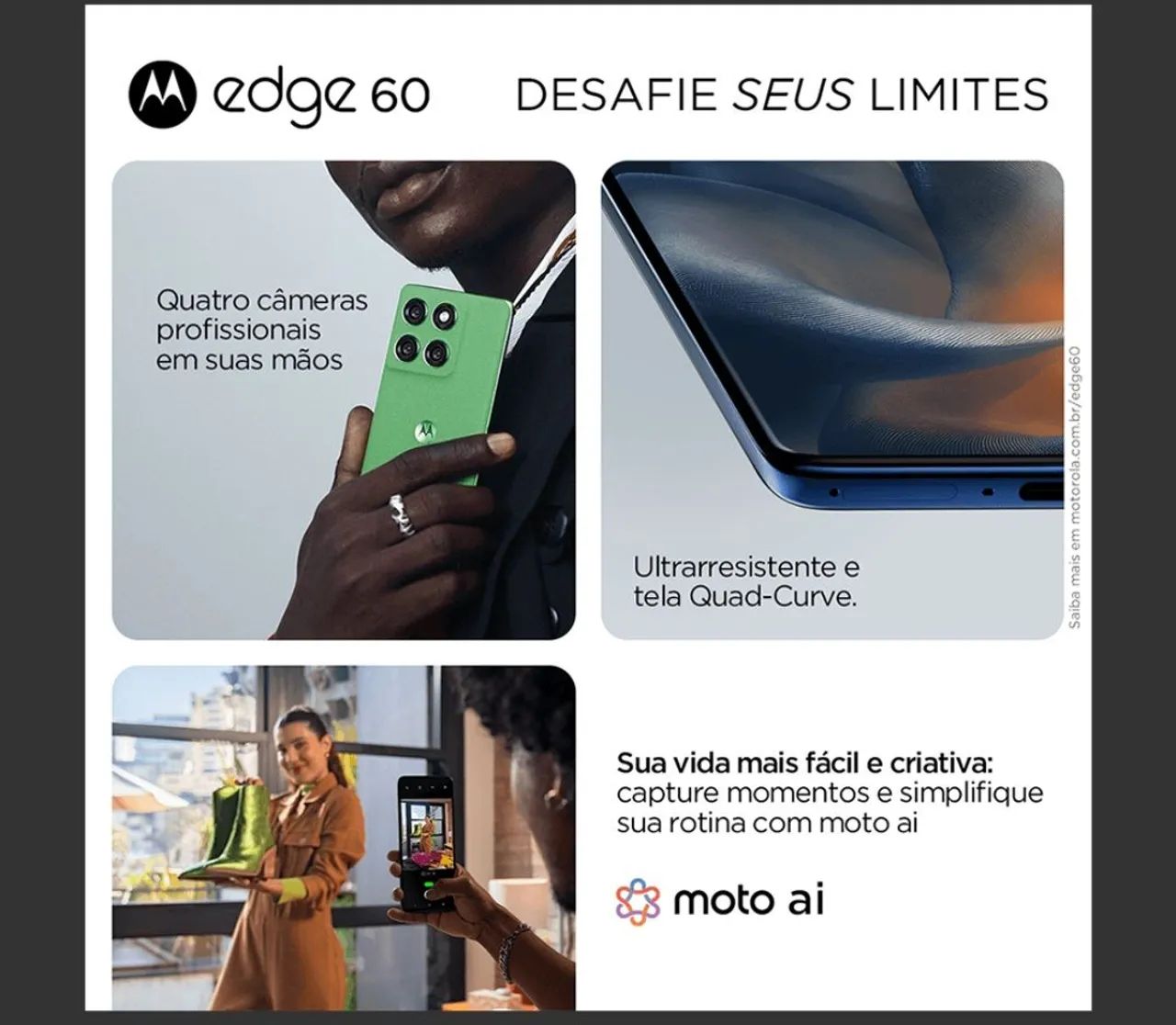 Celular Motorola edge 60 - Foto 5