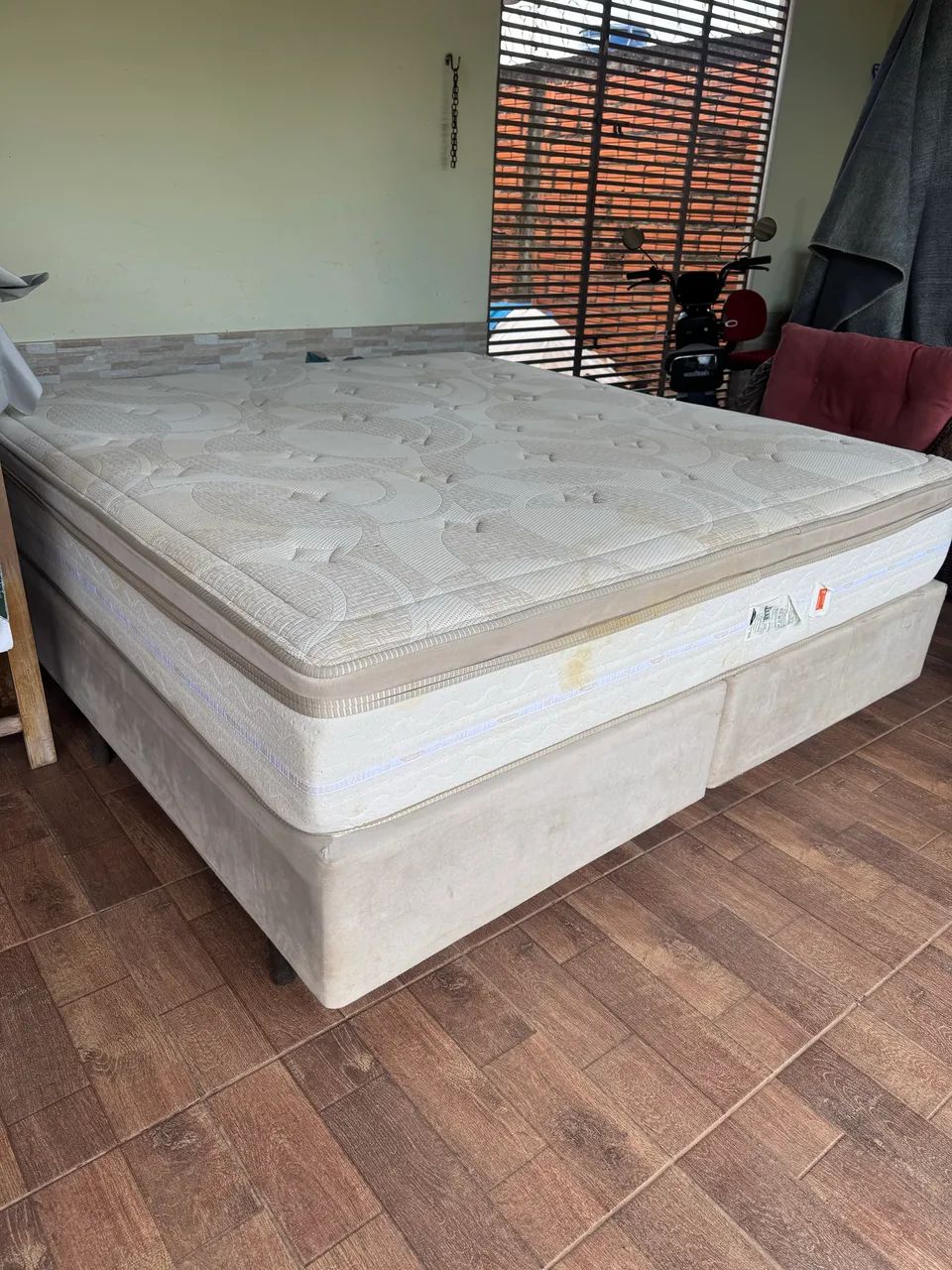 Cama super king semi nova  - Foto 4