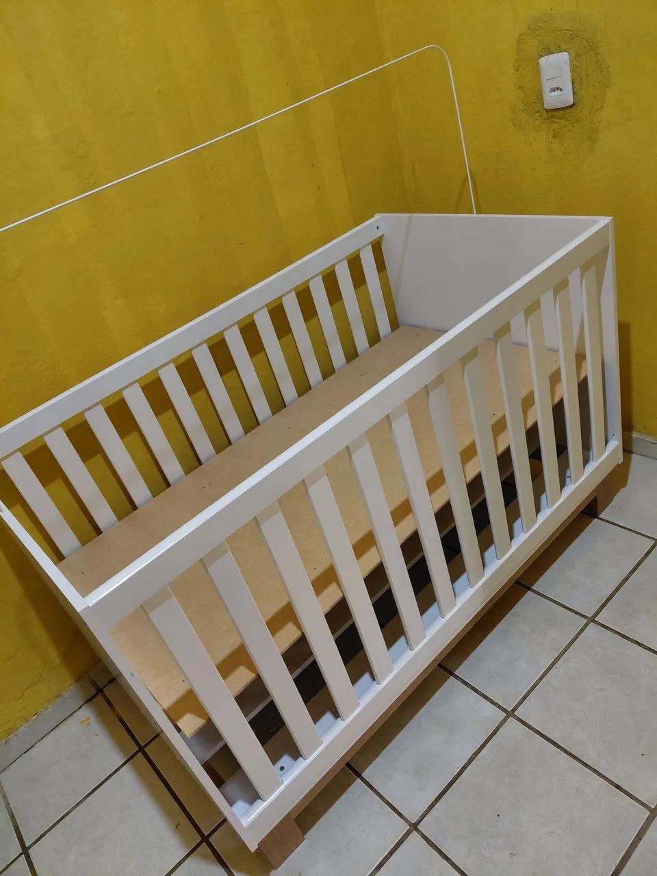 Berço completo com colchão 