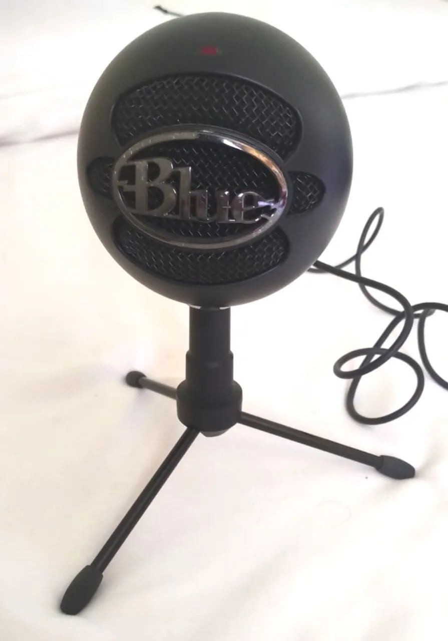 Microfone USB Blue Snowball Ice - Excelente estado