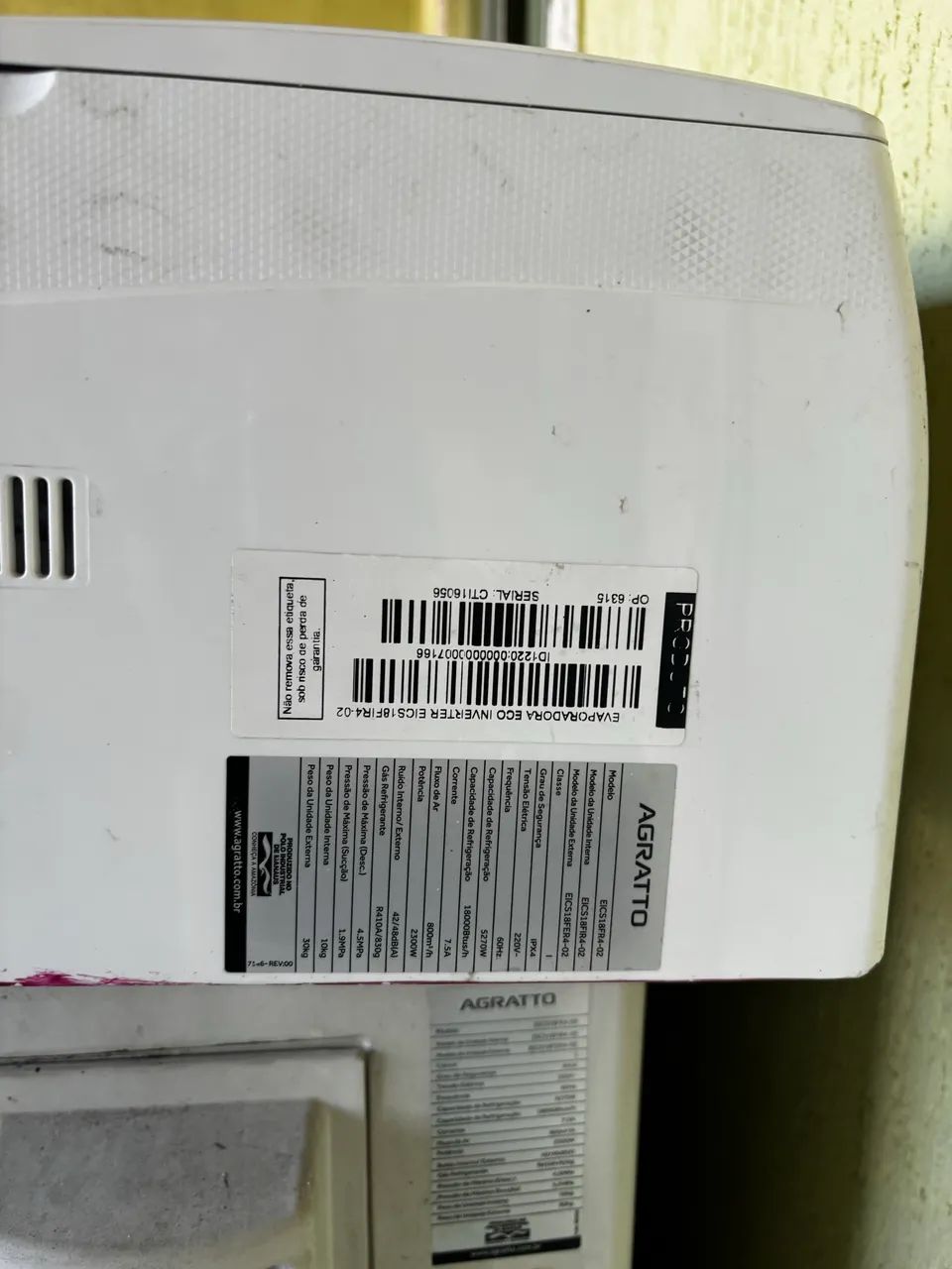 Ar condicionado 18000 BTUS - Foto 3