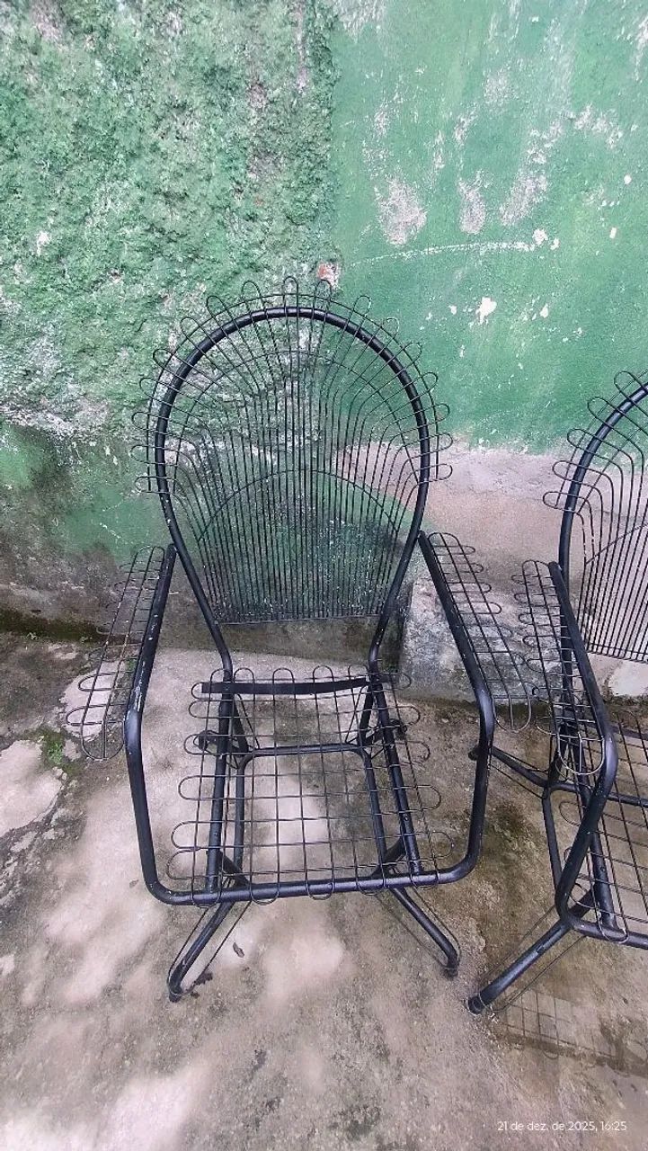 3 cadeiras tubulares  - Foto 4
