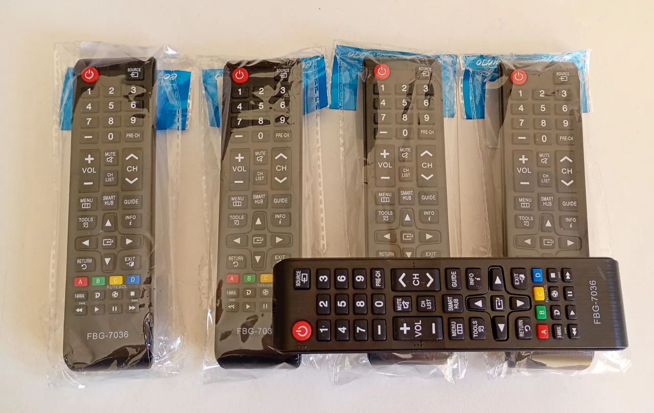 Controle da tv Samsung smart 