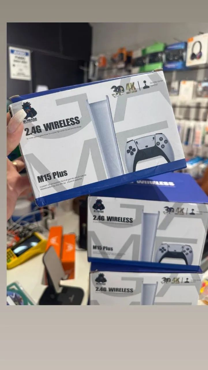 Game Stick m15 Plus promoção  - Foto 2