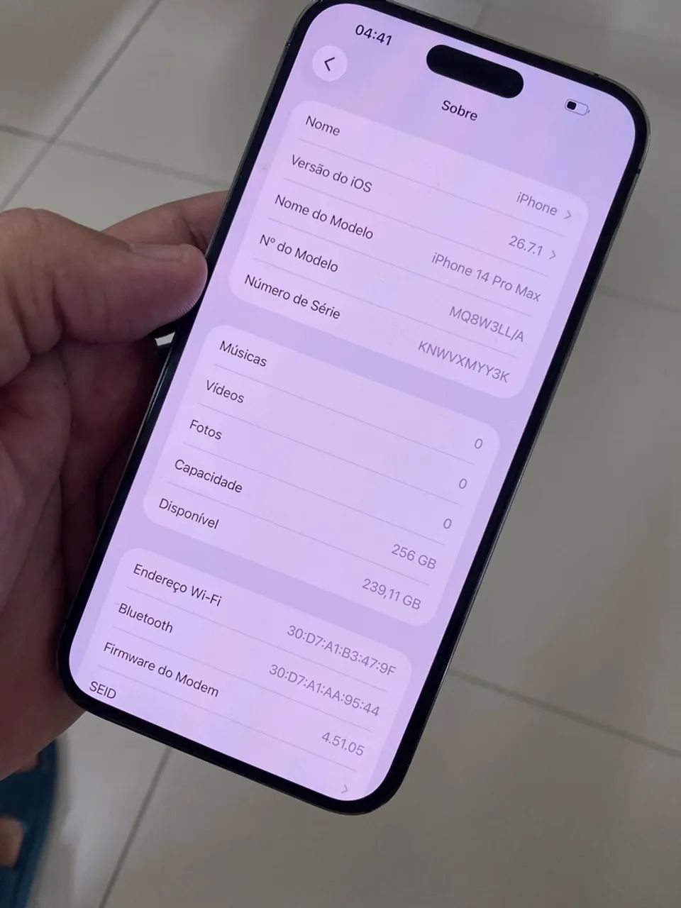 iPhone 14 Pro Max 256 gigas 