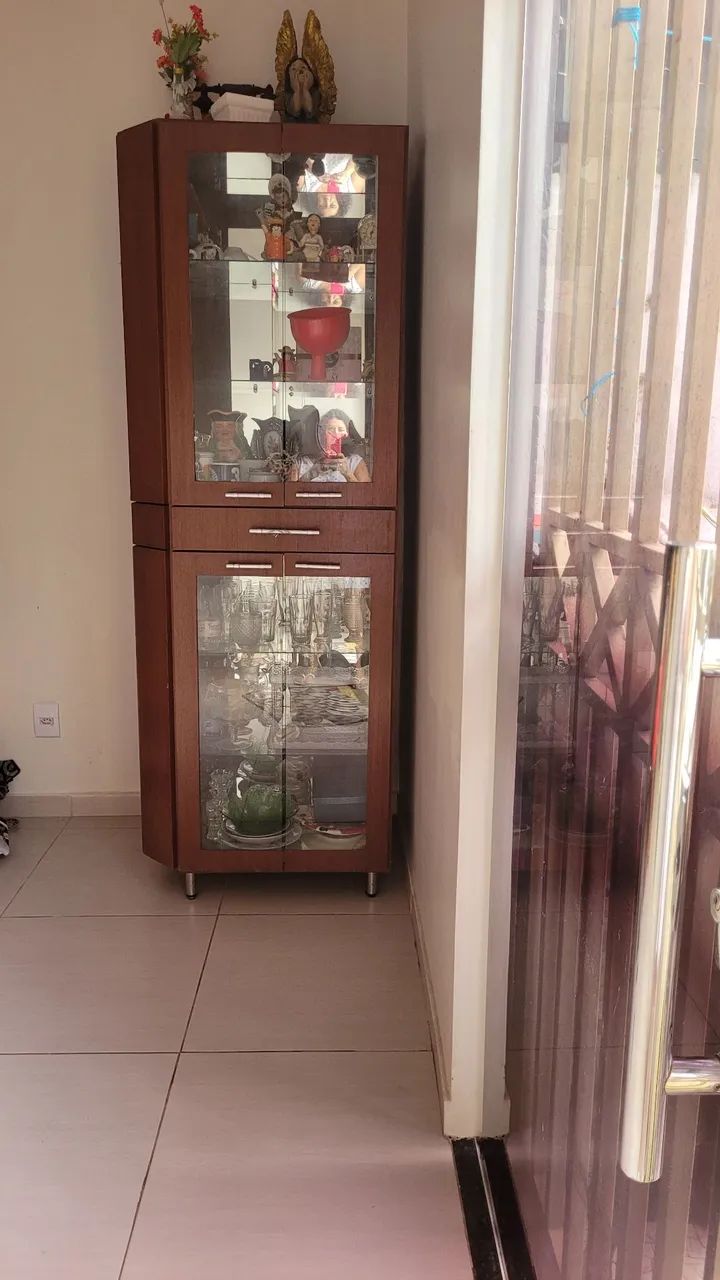 Cristaleira em MDF - Foto 2