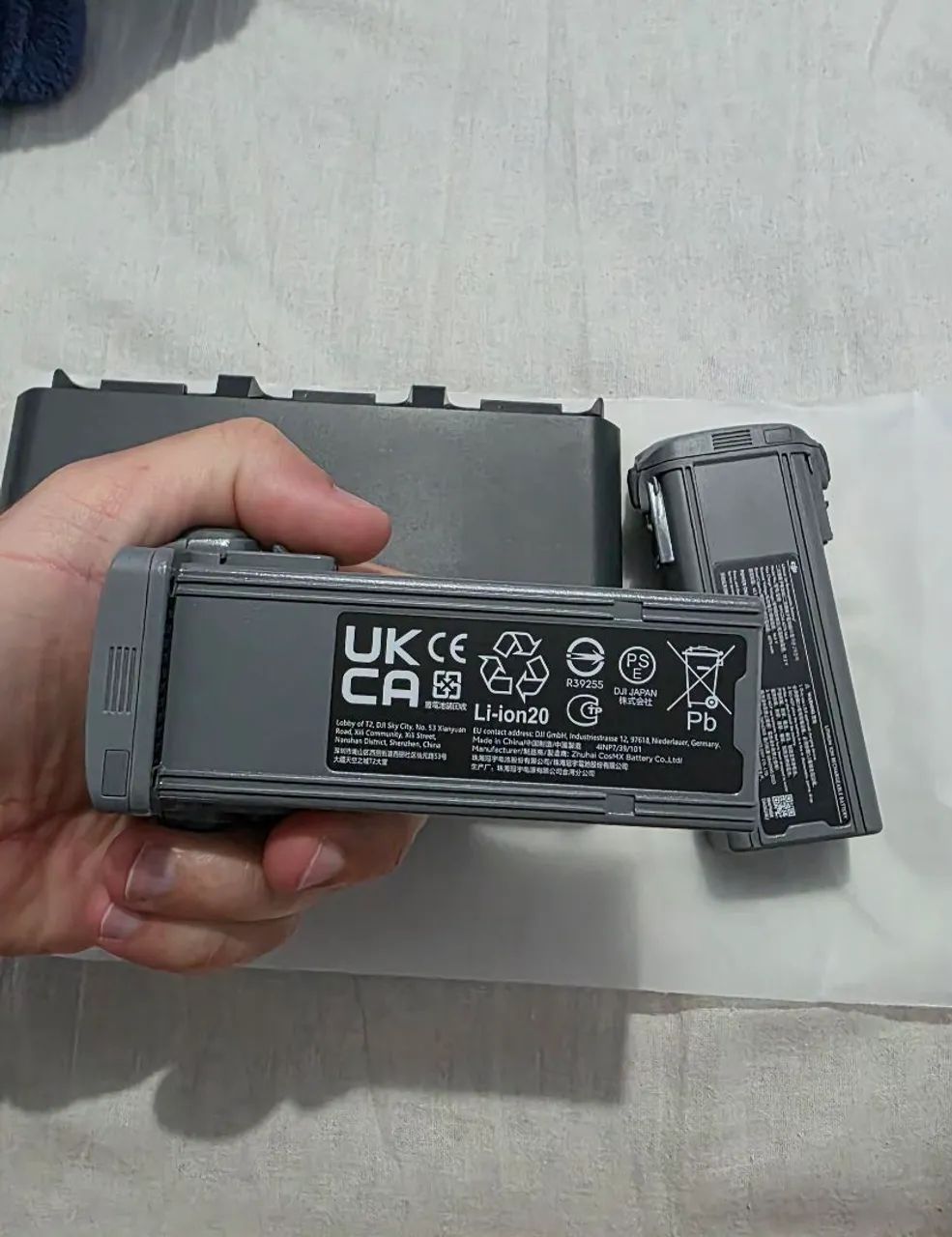 Bateria e hub de carregamento do Air 3S