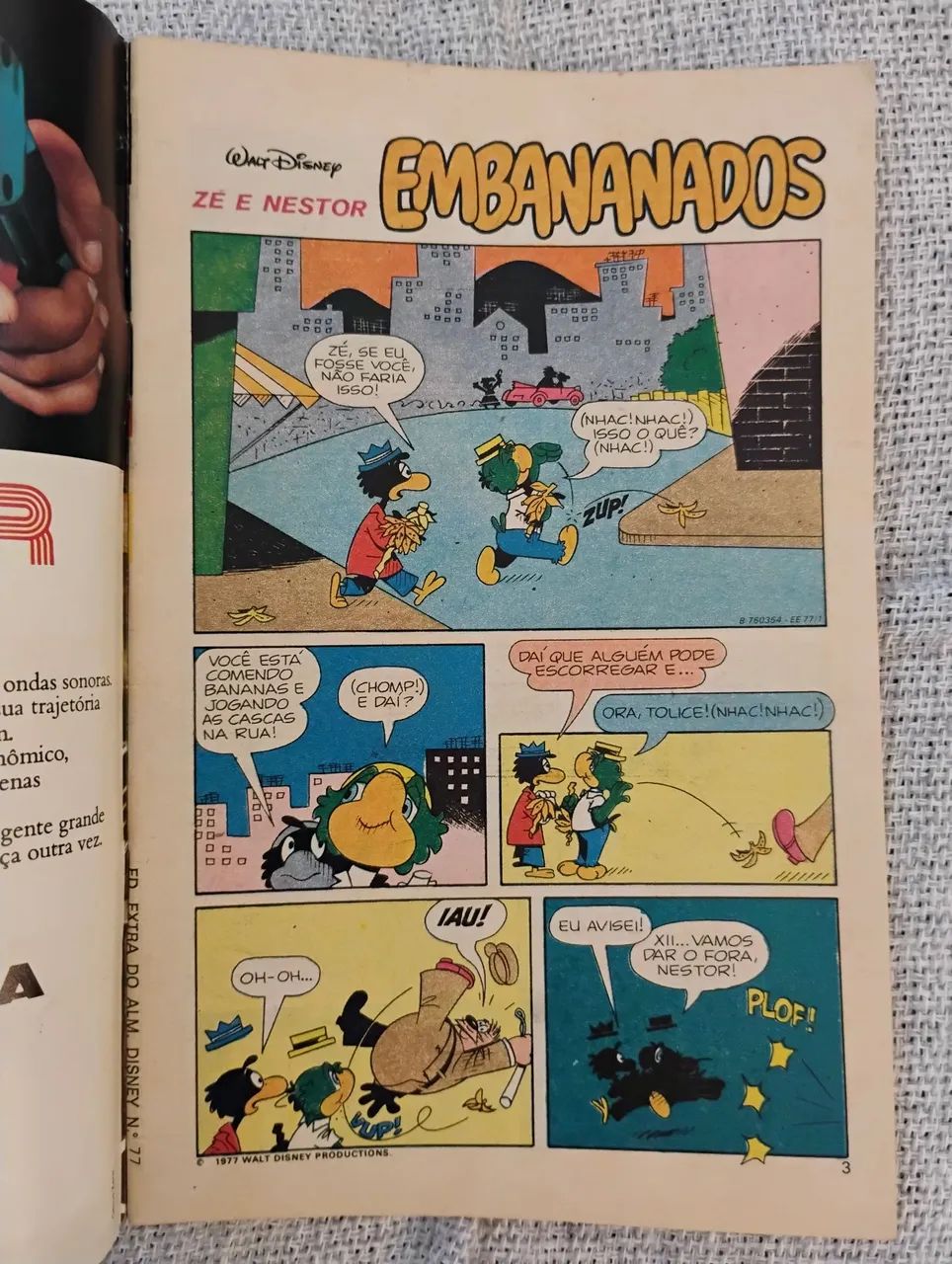 EDIÇÃO EXTRA n°79: ZÉ CARIOCA COM O BRINDE: MOEDA DO ZÉ CARIOCA