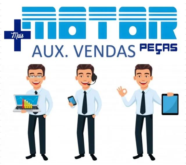 Vaga para Auxiliar de Vendas - Filial Campinas