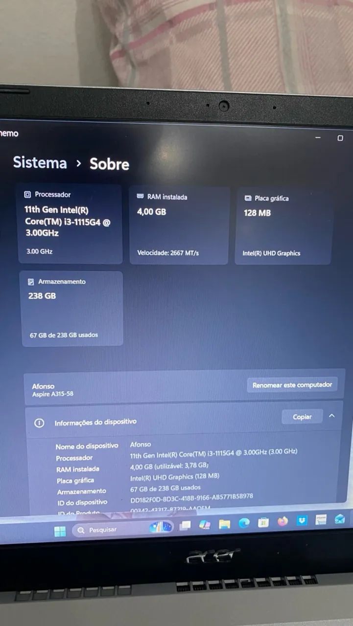 Vende-se notebook acer - Foto 2