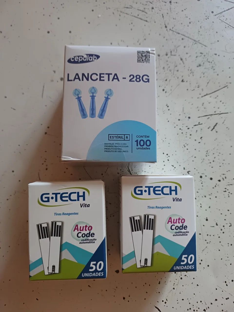 Tiras para medir Glicemia 