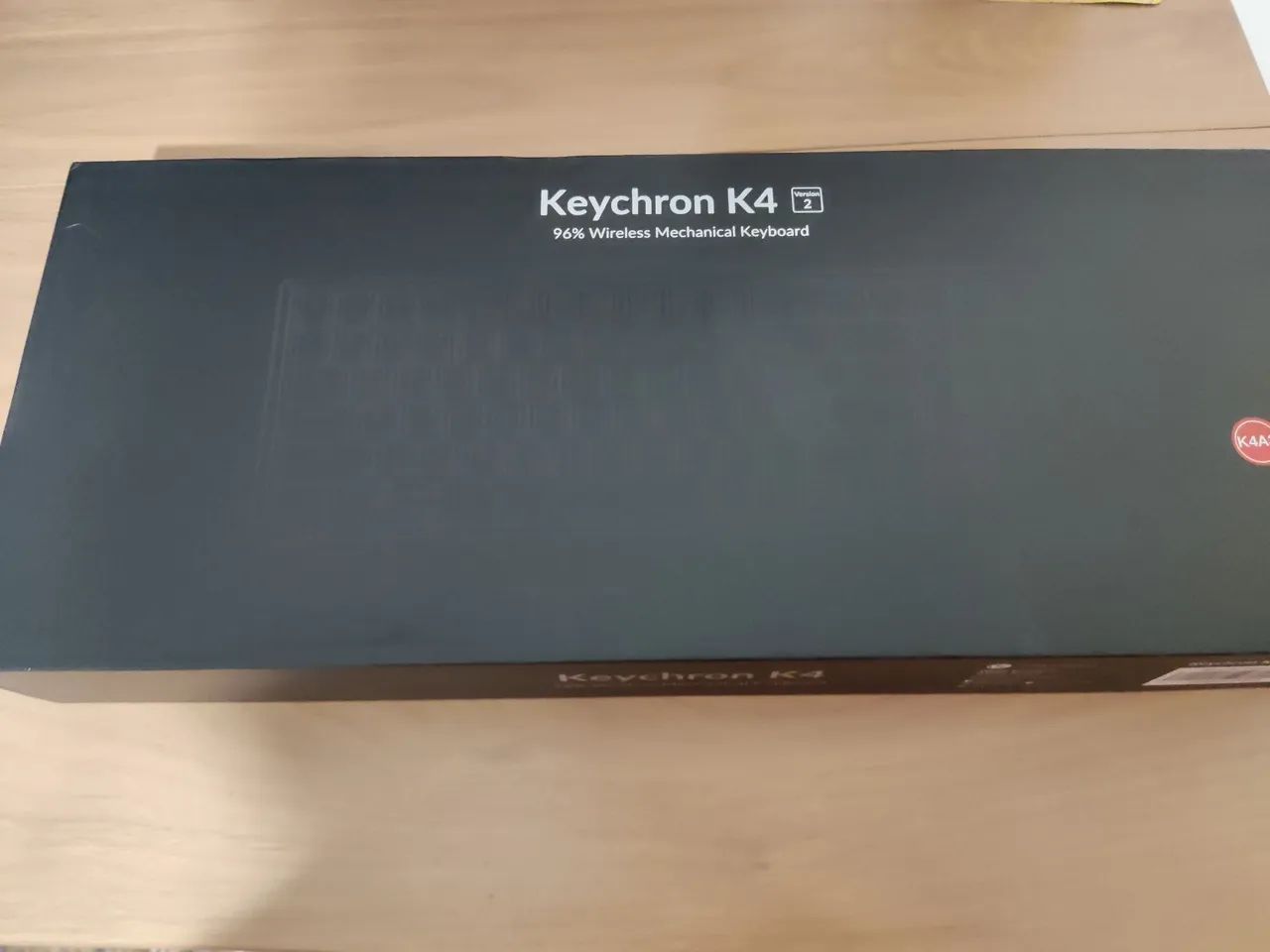Teclado keychron k4 V2 96% teclas brown bluetooth PC mac - Foto 2