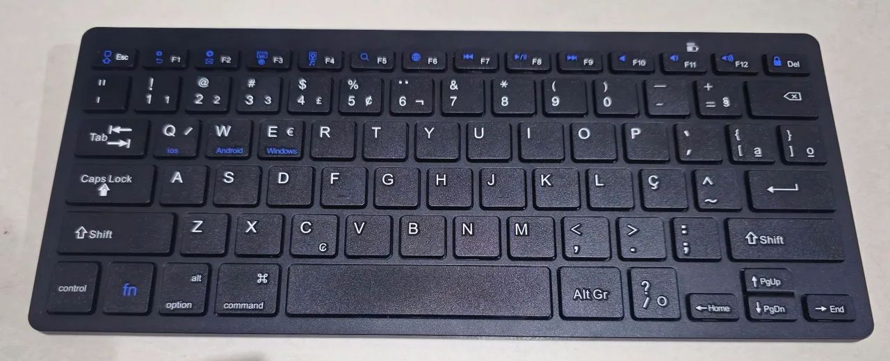 Mini teclado wireless Keyboard BK-3001 Preto - Foto 2