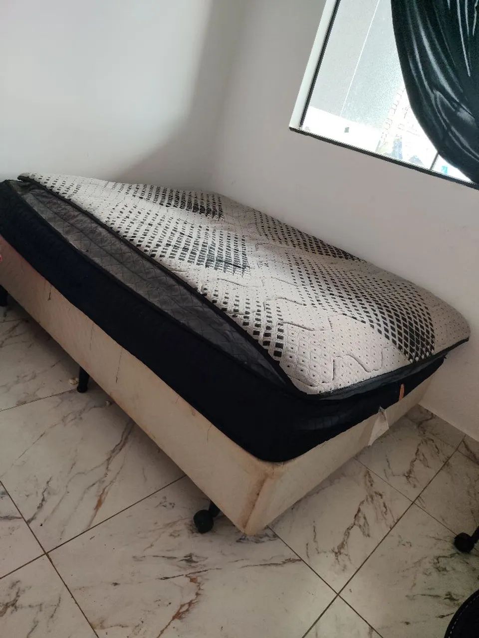 Cama Box Casal - Colchão Hellen + Base Ecoflex - Foto 3