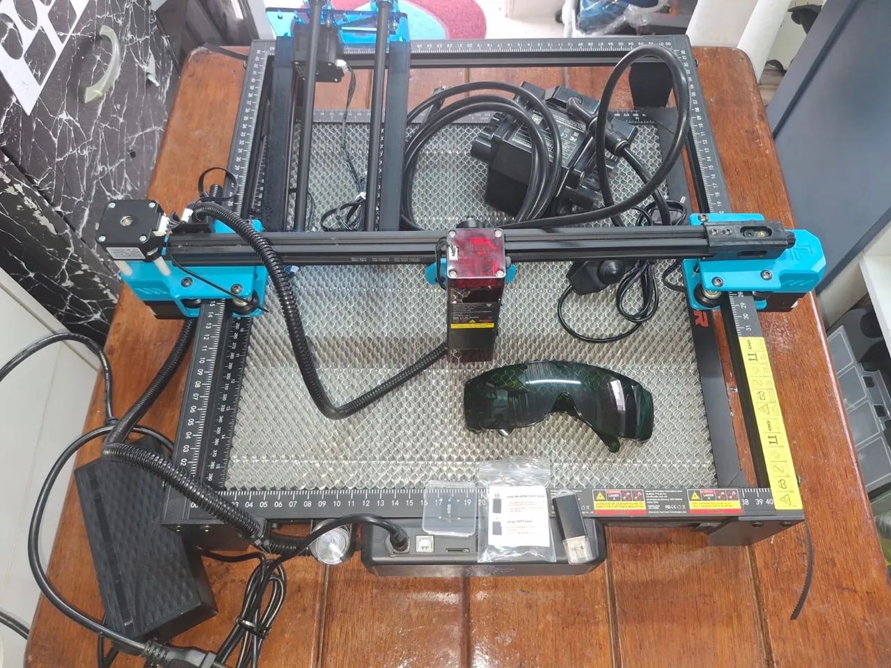 TTS 10 PRO - Impressora Gravadora Laser 30x30
