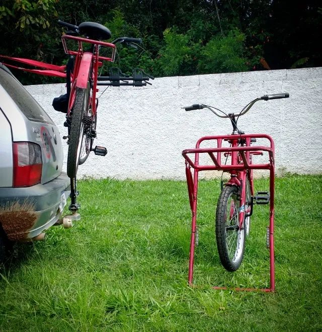 Bicicleta Cargueira com câmbio. 