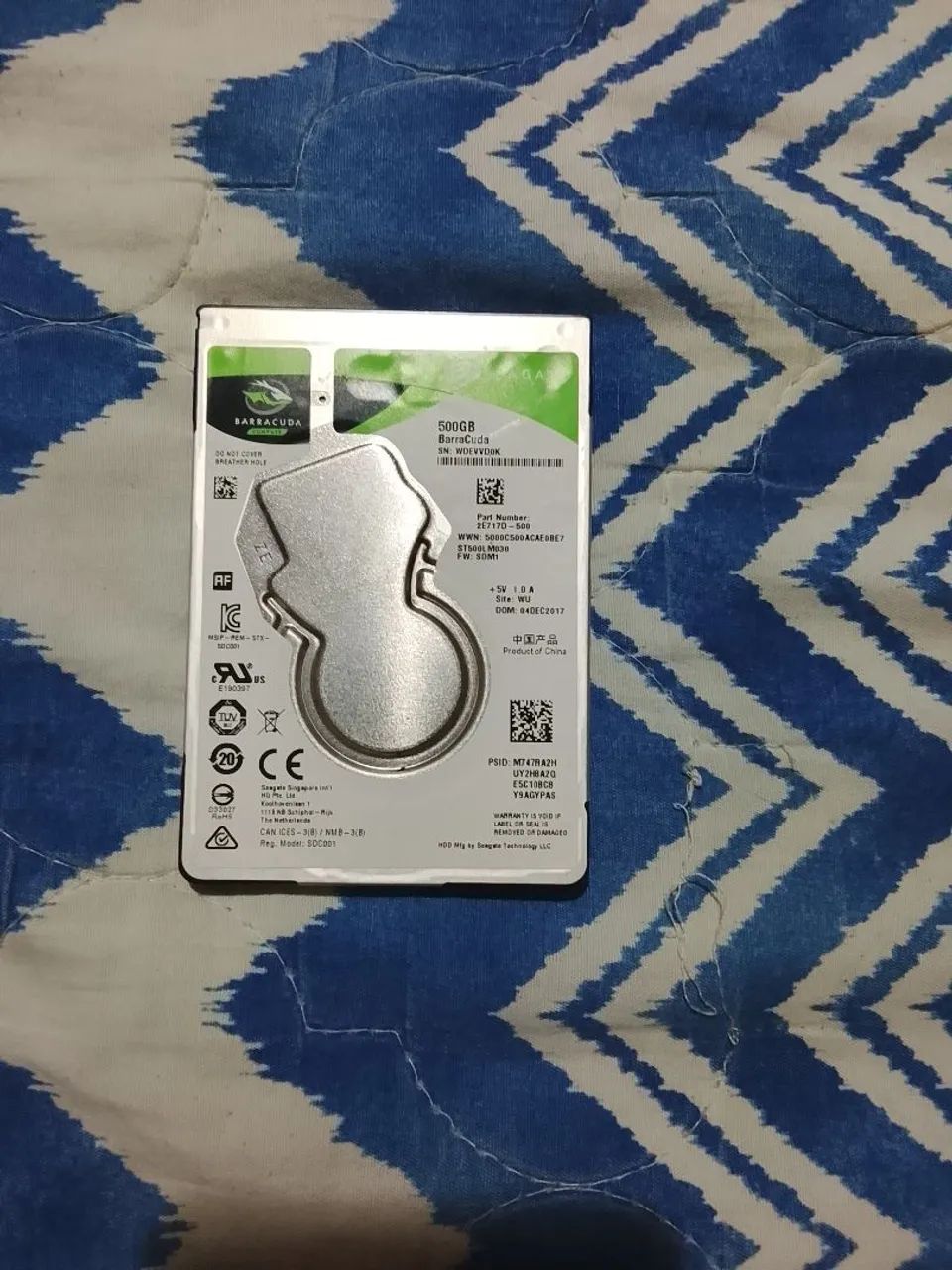 HD 500GB Seagate Barracuda Slim