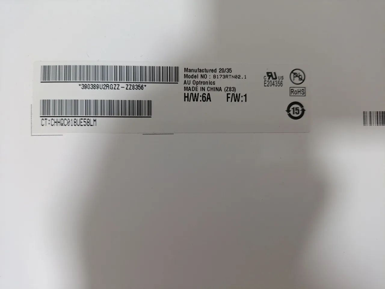 Tela notebook HP B173RTN02.1 - Foto 4