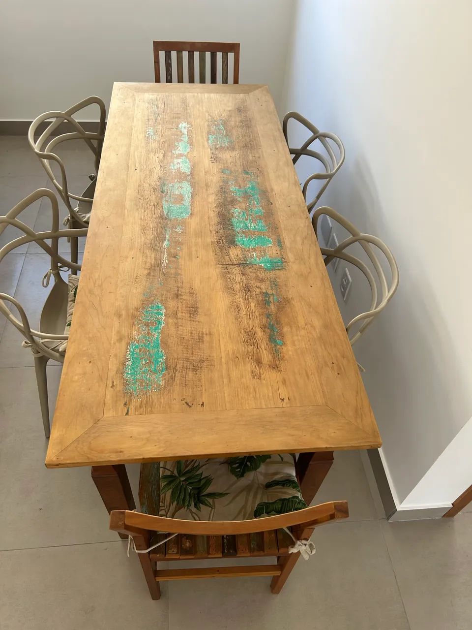 Mesa de demolição com cadeiras  - Foto 3
