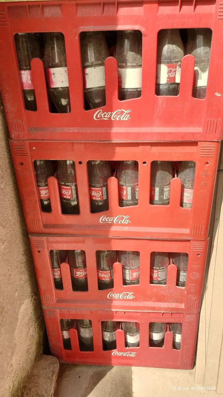 Engradado de coca cola 