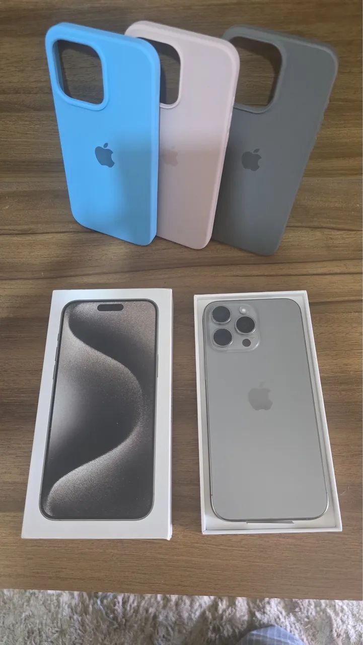 iPhone 15 pro Max 256gb - Celulares e Smartphones - Cambará, Boa iPhone 15 pro Max 256gb - Celulares e Smartphones - Cambará, Boa