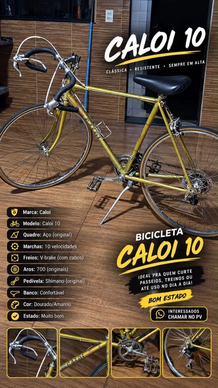 ? Caloi 10 Clássica 