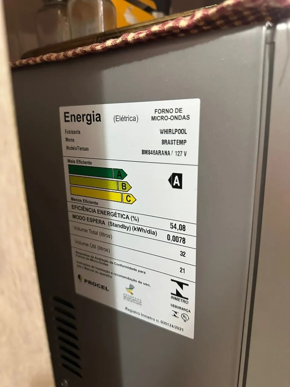 Microondas Brastemp 32 litros 110v - Foto 3