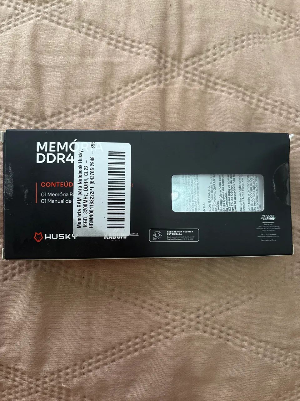 Memória DDR4 16GB Husky - notebook  - Foto 2