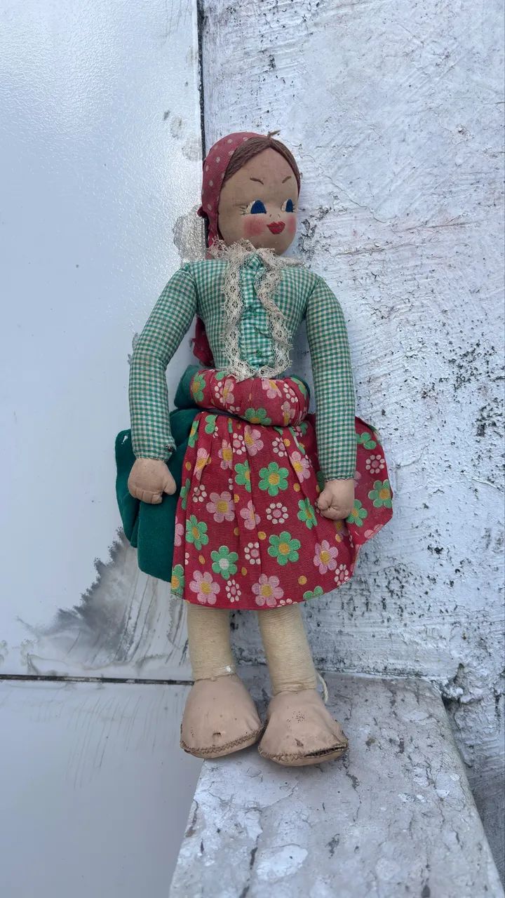 Boneca de Pano Antiga - Foto 3