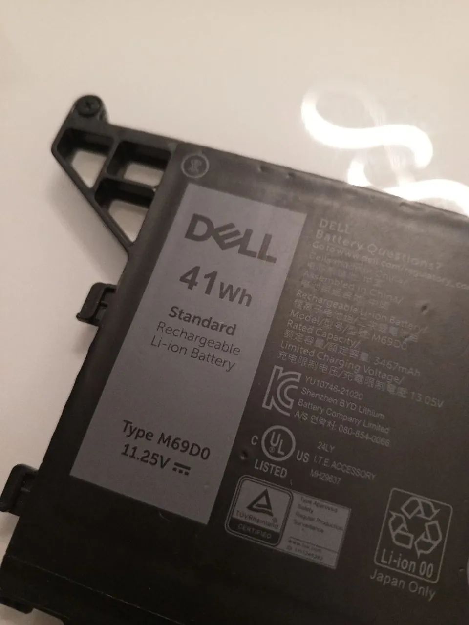 Bateria Dell original Type M69D0 usada  - Foto 2