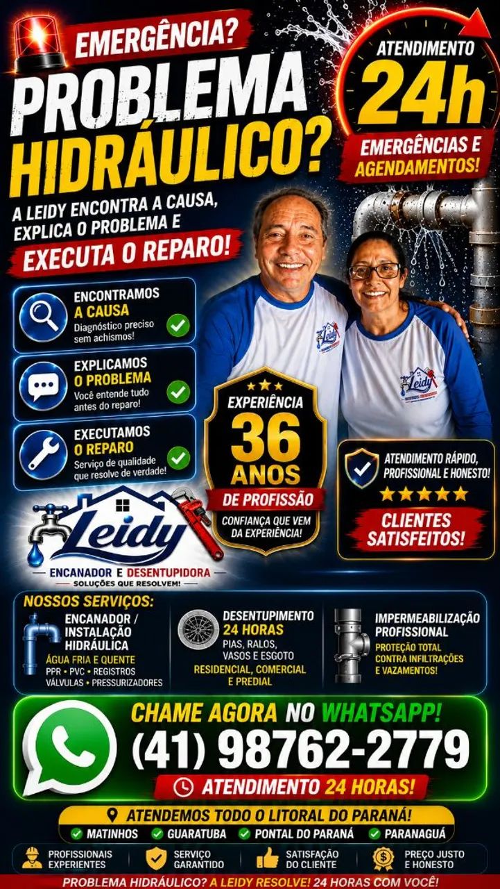 Encanador Matinhos PR 