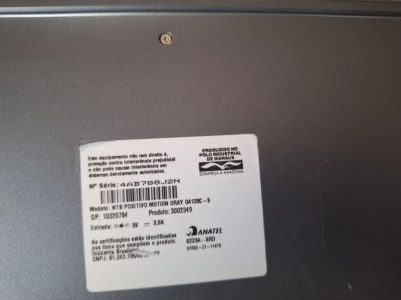 Notebook Positivo Motion Gray Q4128C-S ? Muito Conservado - Foto 5
