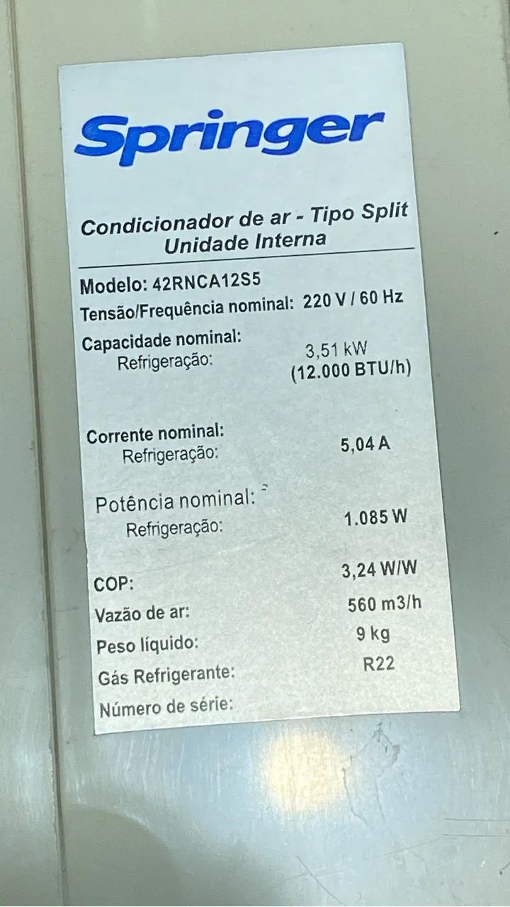 Ar condicionado 