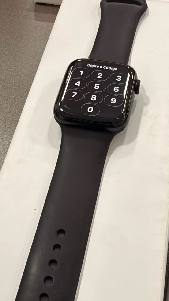 Apple Watch SE (2ª geração) 44mm Midnight - Foto 4